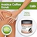 Calily8482; Premium 100% Natural Arabica Coffee Scrub 8.8 Oz. – Achieve Smooth and Firm Skin - Deep Hydrating, Exfoliating and Cleansing – Helps Against Wrinkles, Cellulite, Stretch Marks, etc.