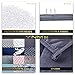 YnM Exclusive Weighted Blanket, Soothing Cotton, Smallest Compartments with Glass Beads, Bed Blanket for One Person of 110lbs, Ideal for Twin/Full Bed (48x72 Inches, 12 Pounds, Light Grey)