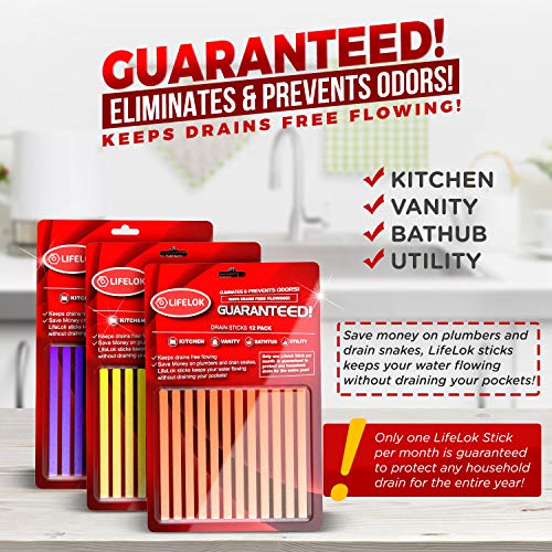 1 Drain+Cleaner+Sticks+Sani+Disposal