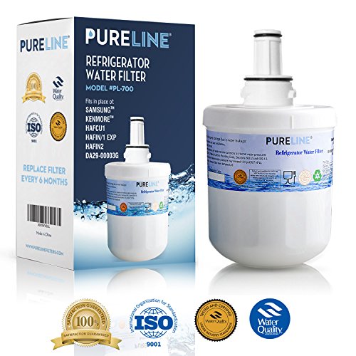 Samsung Aqua-Pure DA29-00003G Refrigerator Water Filter Replacement, Also Fits Aqua-Pure Plus DA29-00003A, DA29-0003B & More -1 Pack - By Pure Line