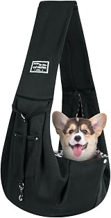 Adiwo Puppy Carrier Dog Carrier Bag Shoulder Tote Reversible Hands-free Sling view 8