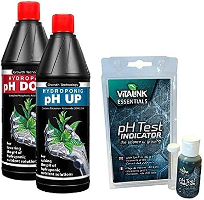 Gardeners Corner pH Test Kit 250ml Vitalink Up & Down Solution