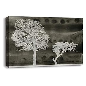 Canvas Wall Art Abstract Ink Storry...
