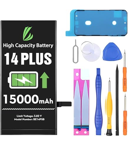 Amazon.com: [10000mAh]Battery for iPhone 14 Plus, Upgraded