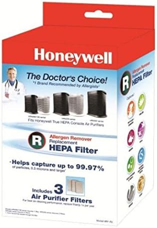 Genuine Honeywell True HEPA Replacement Filter R (3-FILTER PACK HRF-R3)