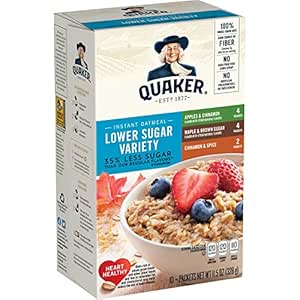 Amazon.com: Quaker, Instant Oatmeal, Variety Pack, 10 Ct