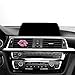 MINI-FACTORY Car Bling Interior Accessories, Car Air Vent Rhinestone Diamond Decoration - Pink Lipstick (Length:2