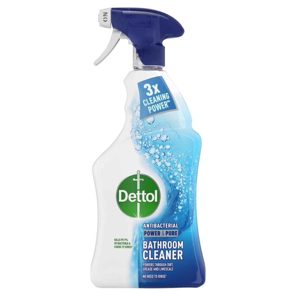 Dettol Antibacterial Limescale Bathroom Cleaner Spray 1L