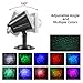 LYRABAY Christmas Outdoor Projector Laser Lights, Meteor Shower with Ocean Wave Light, Laser LED Light with Remote Control, Night Light Projector for Xmas, Party, Halloween Landscape Decoration