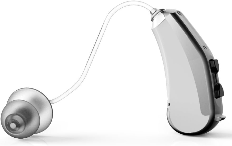 Hearing Amplifiers Set with New Digital Technology Almost Invisible Design and