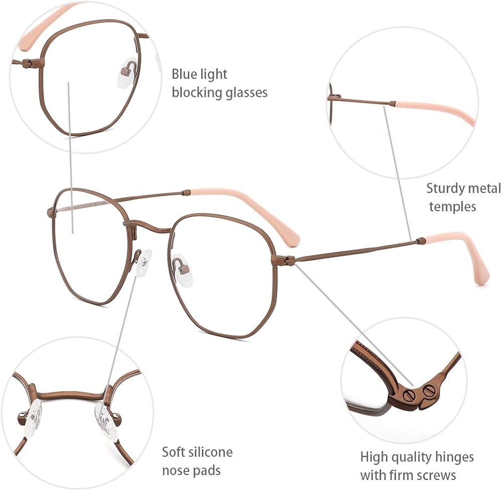 Cgid Cn12 Occhiali Casual Fashion Montatura Quadrata Basic Lenti Chiare Amazon It Abbigliamento