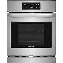 24 single electric wall oven stainless steel