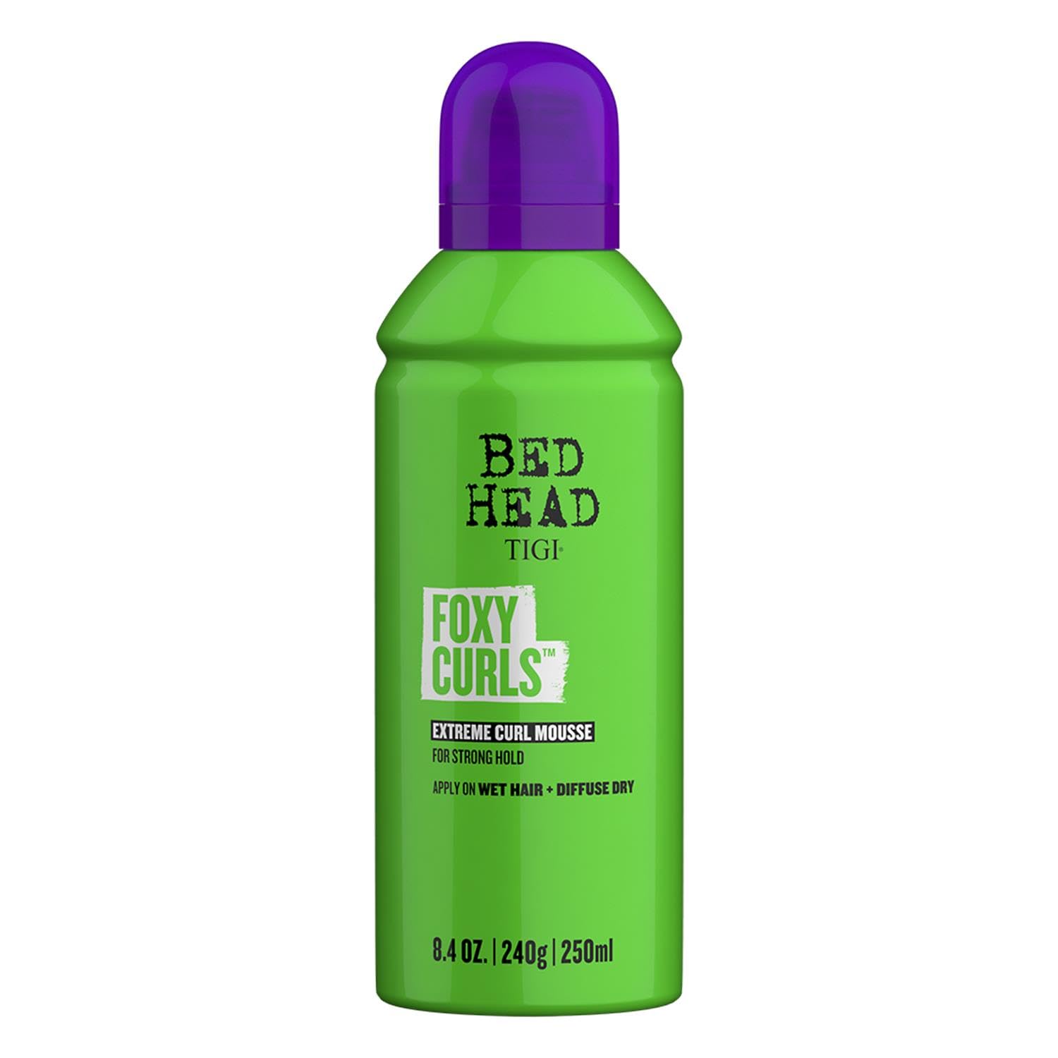 Bed Head by Tigi Foxy Curls Extreme Curl Mousse for Curl Definition, 250 ml