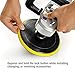 WORKPRO Car Polisher - 7-inch Variable Speed Buffer Waxer with 4 Buffing and Polishing Pads, Detachable Handle, Ideal for Car Sanding, Polishing, Waxing, Sealing Glaze