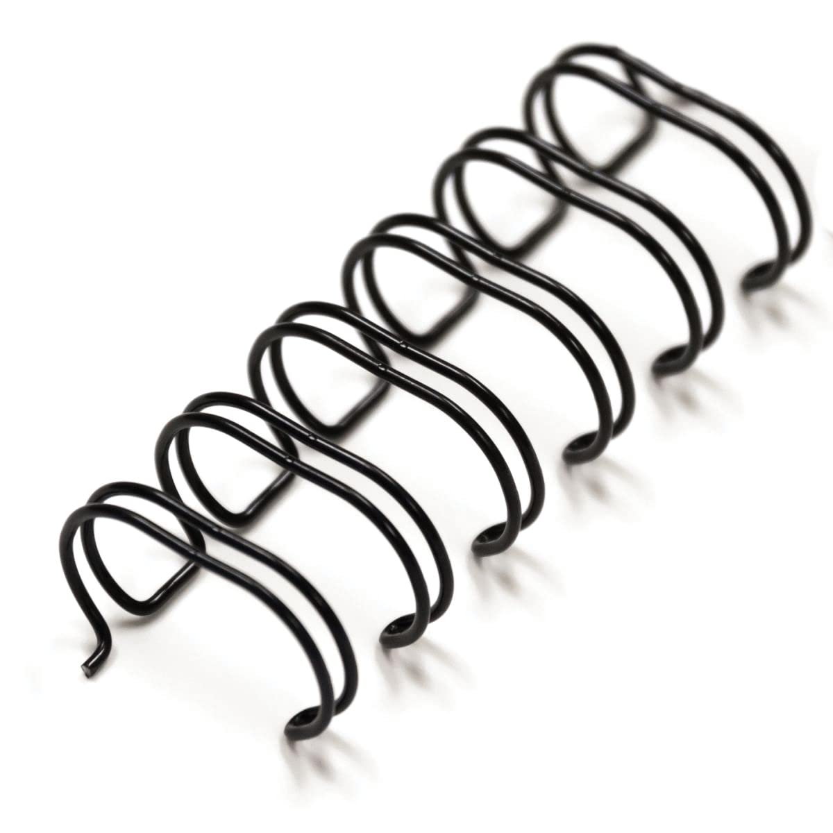 Albyco Wire-o Black Wire Binding Combs - Metal Rings - 7.9 mm - Up to 45 Sheets - per Pack of 100