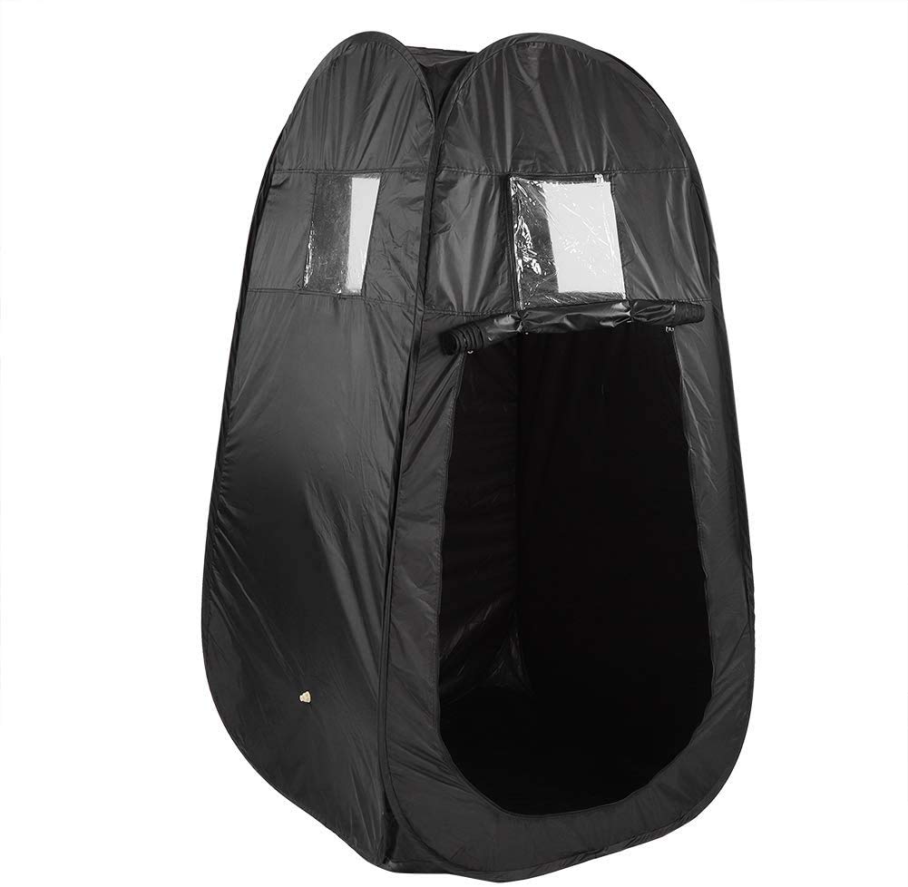 Sauna Tent, Steam Sauna Spa Set 2L Steam Pot Machine Foldable Home Spa Sauna Tent Slimming Weight Loss Therapy Skin Spa Machine UK Plug 220V