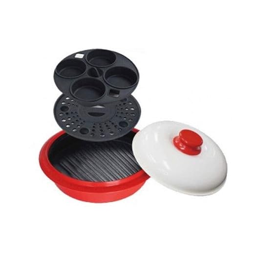 Range Mate - Sartén antiadherente para cocinar en microondas (0,48 ...