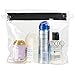 Lewis N. Clark TSA Approved Toiletry Bag: Women’s + Men’s Toiletry Bag, Luggage Bag + Travel Organizer Toiletries Bag, Clear, 1qt Pouch
