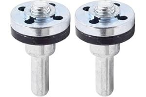 PETiB Electric Drill to Angle Grinder Connecting Rod Adapter Power Tool Conversion Kit with 10mm Triangular Handle for Cuttin