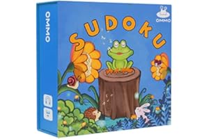 OMMO Kids Magnet Sudoku Toys Sudoku Puzzle Game Kids Age 4 Up Educational Toys for Logical Thinking Suitable for Birthday Gifts, and Other Summer Night
