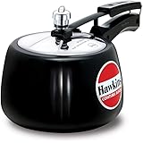 Hawkins CB30 Hard Anodised Pressure Cooker, 3-Liter, Contura Black