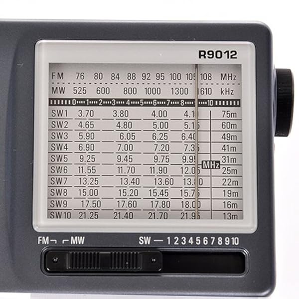 Radio Tecsun R-9012 AM FM SW 12 bandas onda corta. - Imagen 5