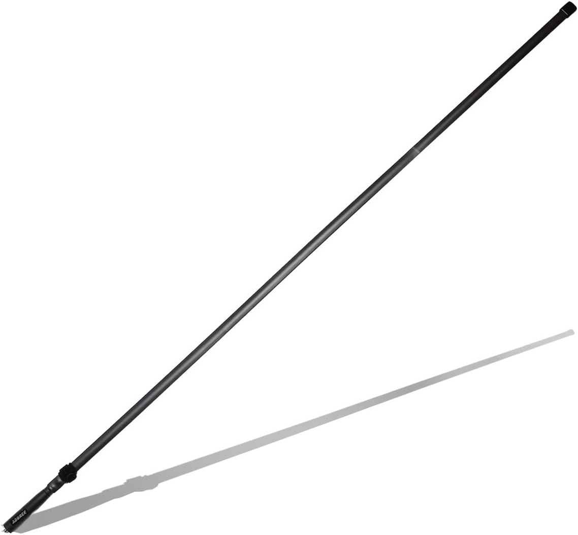 48.8 Inch ABBREE Army Game Foldable Tactical Outdoor Sports Dual Band 2M/70CM 144/430MHz Antenna for Baofeng UV-5R UV-82 BF-F8HP GT-3TP Ham Two Way Radio: Car Electronics