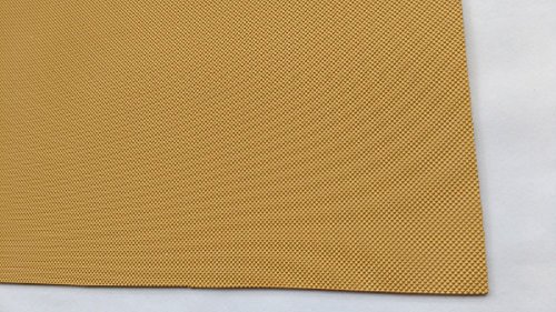 Tan Mini Diamond Synthetic Rubber 1/8" (3.5mm) 6 Iron Shoe Soling Sheet Heel Replacement 13" x 10 3/4"
