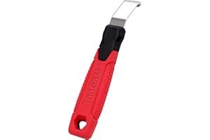 TonGass Vinyl Siding Removal Tool with Extra Long Non-Slip Grip Handle, Steel Blade Vinyl Installation and Removal Tool, The Ultimate Vinyl Siding Zip Tool, Avoid Damaging Vinyl Siding Tool