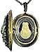 The Holy Black Rose of Santa Muerte Cameo Charm - Believers of The Blessed!