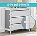 BB Baby Best ; Child Proof Latches, Safety Locks to Cabinets, Drawers, Toilet Seat and Appliances; Tools Not Required; Adjustable Length Strap; With Extra 3M Adhesive for Second Use, (6-Pack, White)