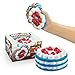 Stress Relief Squishy Cake by YoYa Toys - Strawberry Cake Design - Super Slow Rising, Soft, Relaxing, Anti-Anxiety Squeeze, Fidget Toy for Kids and Adults - Scented Hand Rest Pillow - Gift Box Pack