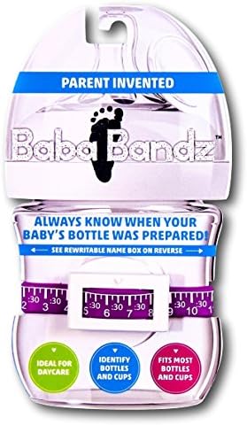 Plum Purple Baba Band with Rewritable Name Box