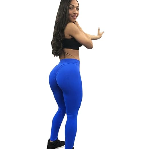 TianWlio Leggings Damen Frauen Mode Workout Leggings Fitness Sport Gym Laufen Yoga Athletic Hosen Armee grün blau rosa lila S