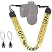 Alins Camera Shoulder Strap Fashion Universal Neck Belt for All DSLR Camera Nikon Canon Sony Pentax ect (Gold)