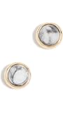 Gorjana Power Gemstone Stud Earrings