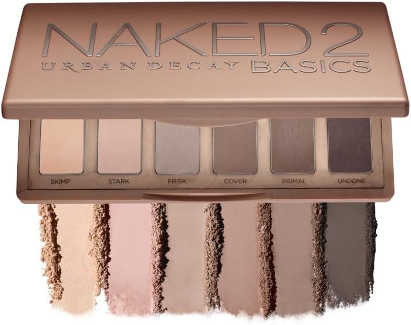 Urban Decay Naked2 Basics Eye Palette 6 Matte Shades Neutral Nude