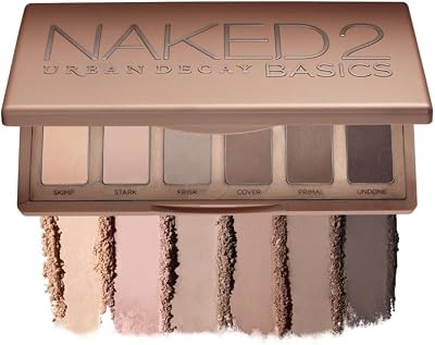 Urban Decay Naked2 Basics Eye Palette 6 Matte Shades Neutral Nude