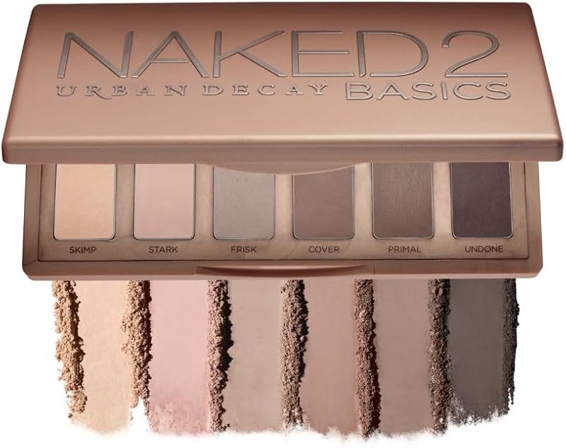 Urban Decay Naked2 Basics Eye Palette 6 Matte Shades Neutral Nude