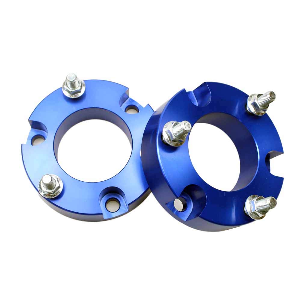 JINGLINGKJ 32mm Front Suspension Spacers Lift Up Kits for Navara D40 NP300 Frontier 2005-2014 Raise Adapter Strut Spring 2Pcs (Front)