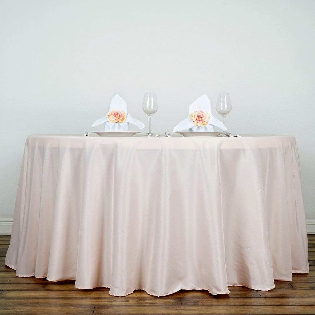 Tableclothsfactory 132" Wholesale Round Tablecloth