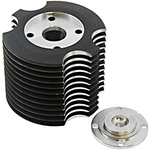 HoBao 1/8 Hyper 7 TQ Ofna MAC STAR .28 ALUMINUM COOLING HEAD & BUTTON M28