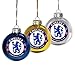 Chelsea Round Christmas Tree Baubles -3pk