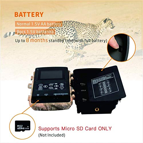 image for Campark Trail Camera 1080P Hunting Cam 14MP 2.4