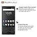 BlackBerry Key2 Case,Mustaner Shock-Absorption Flexible TPU Rubber Soft Silicone Full-body Protective Cover for BlackBerry Key 2 (Clear)