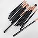 Vovotrade 12Pcs Cosmetic Brush Makeup Brush Sets Kits Tools (Black)