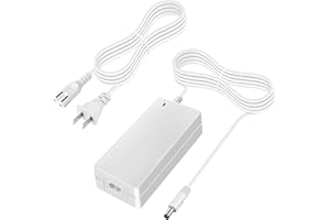 TKDY 18V Power Supply Cord for Cricut Explore air 2, Cricut Maker, Expression2, Create, Cake, Mini, Original, Maker, Explore, Explore Air, Explore One Charger AC Power Adapter (White).