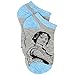 Star Wars Girls Teen Adult Womens 6 pack Socks (9-11 Womens (Shoe: 4-10), Rogue One Purple)