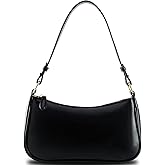 Shoulder Bags for Women Leather Hobo Sling Tote Handbag Retro Clutch Purse with 2 Removable Straps and Zipper Closure