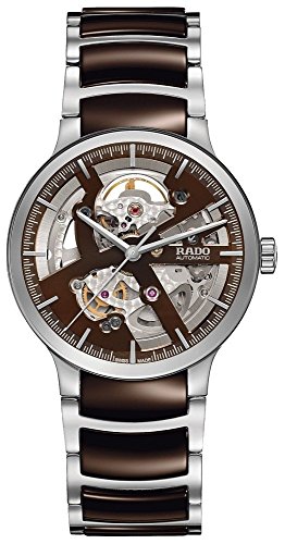 Rado Men s Steel Bracelet & Case Automatic Silver-Tone Dial Analog Watch R30179302